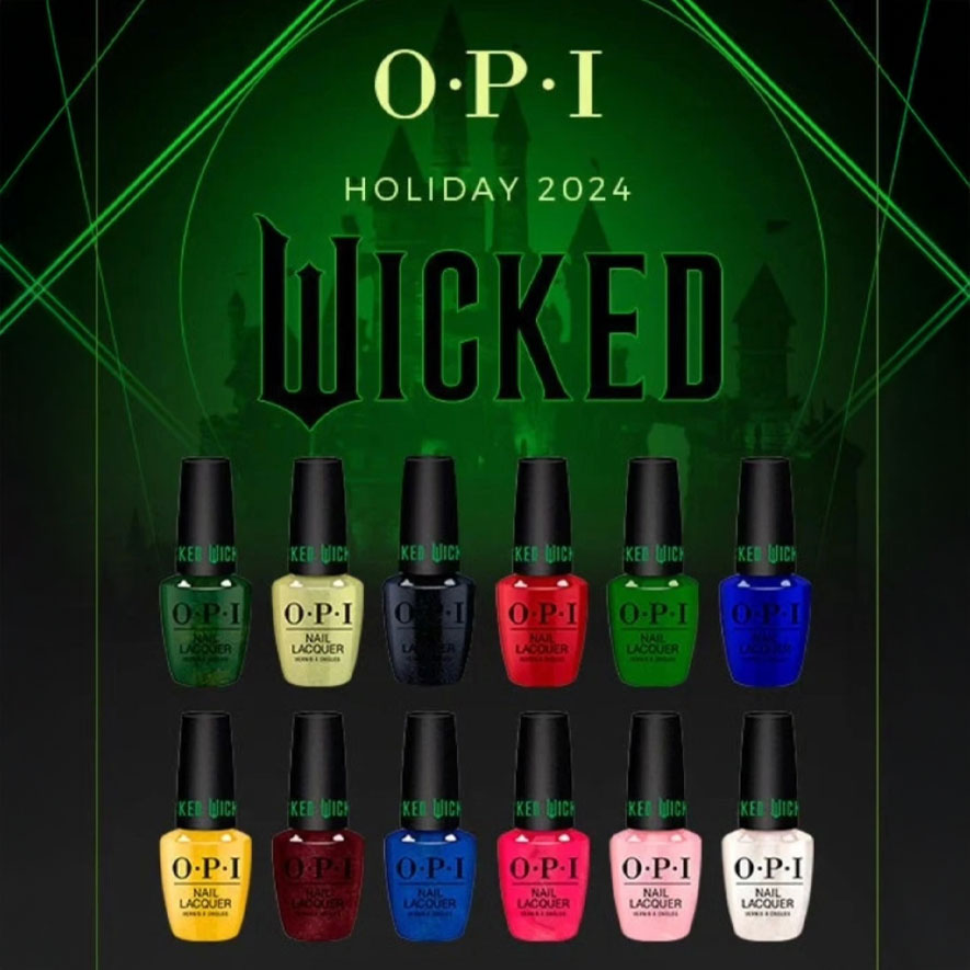 New OPI x Wicked nail colors available!